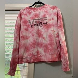 tie-dye vans crew neck